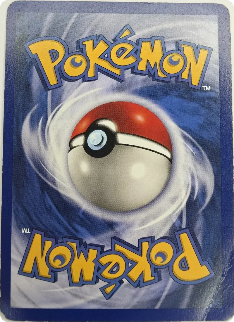 1999 Pokemon Base Set Raichu #14/102 Unlimited Holo Rare, back