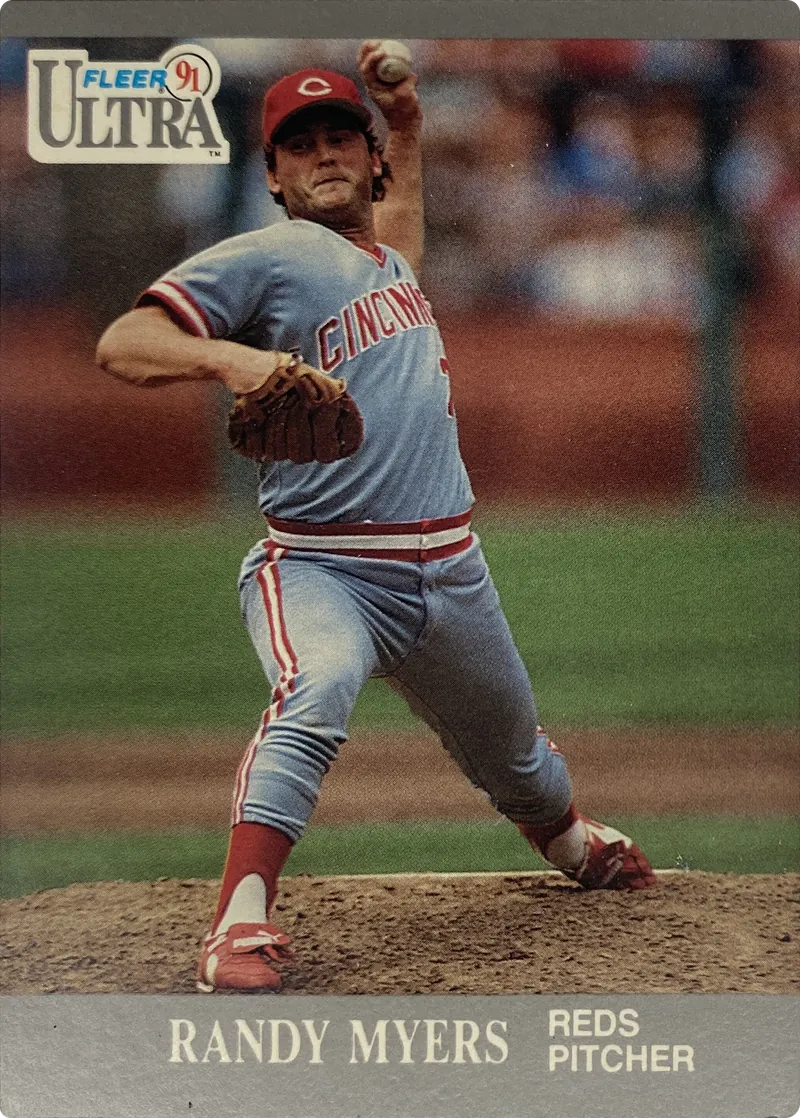 1991 Fleer Ultra Randy Myers #97 Cincinnati Reds front