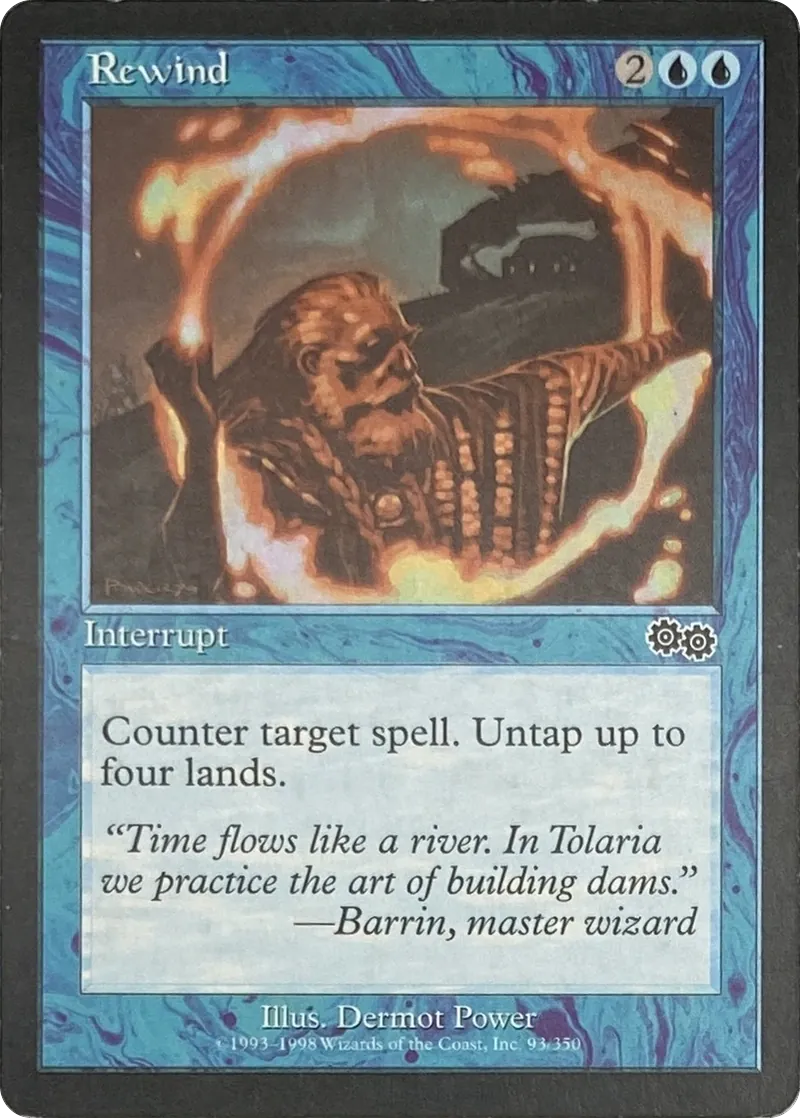 1998 Magic: The Gathering Urza's Saga Rewind #93/350 Common front