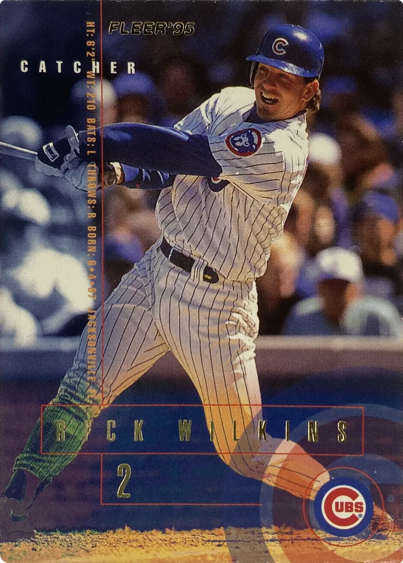 1995 Fleer Rick Wilkins #426 Chicago Cubs front