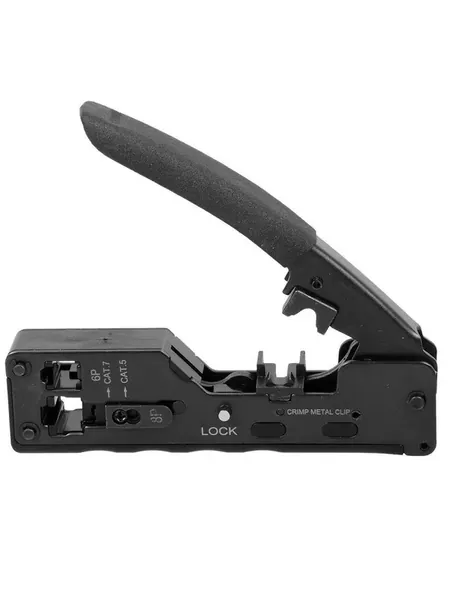 RJ45 Crimping Tool Kit, Cat5/Cat6/Cat7 Connectors Included, photo 1