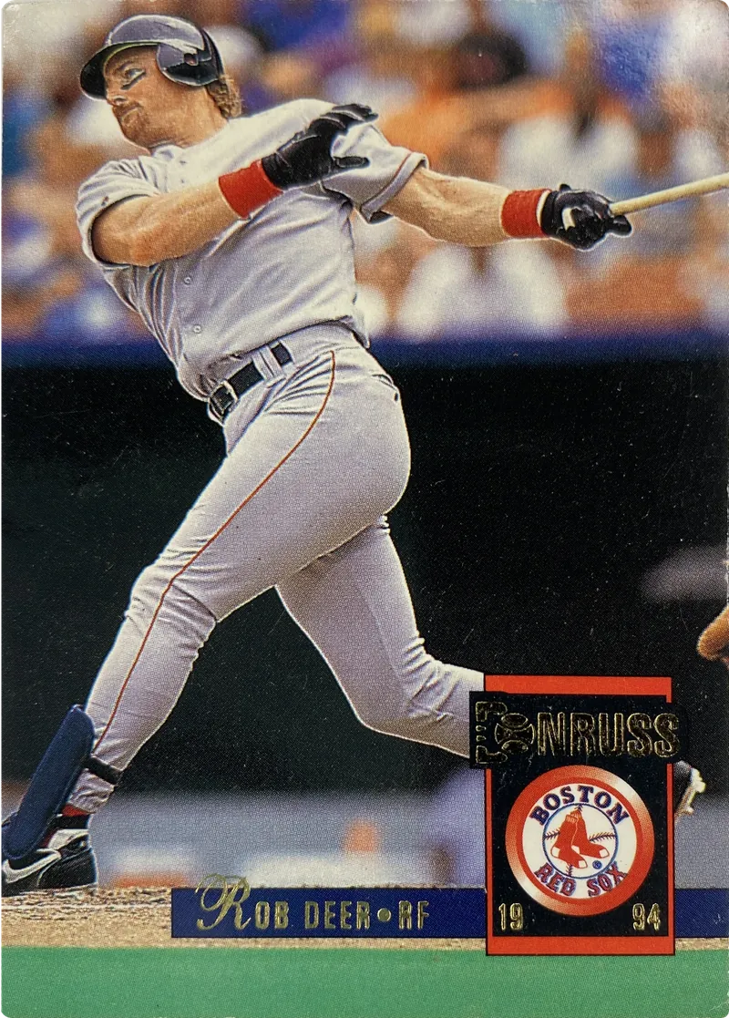 1994 Donruss Rob Deer #74 Boston Red Sox front