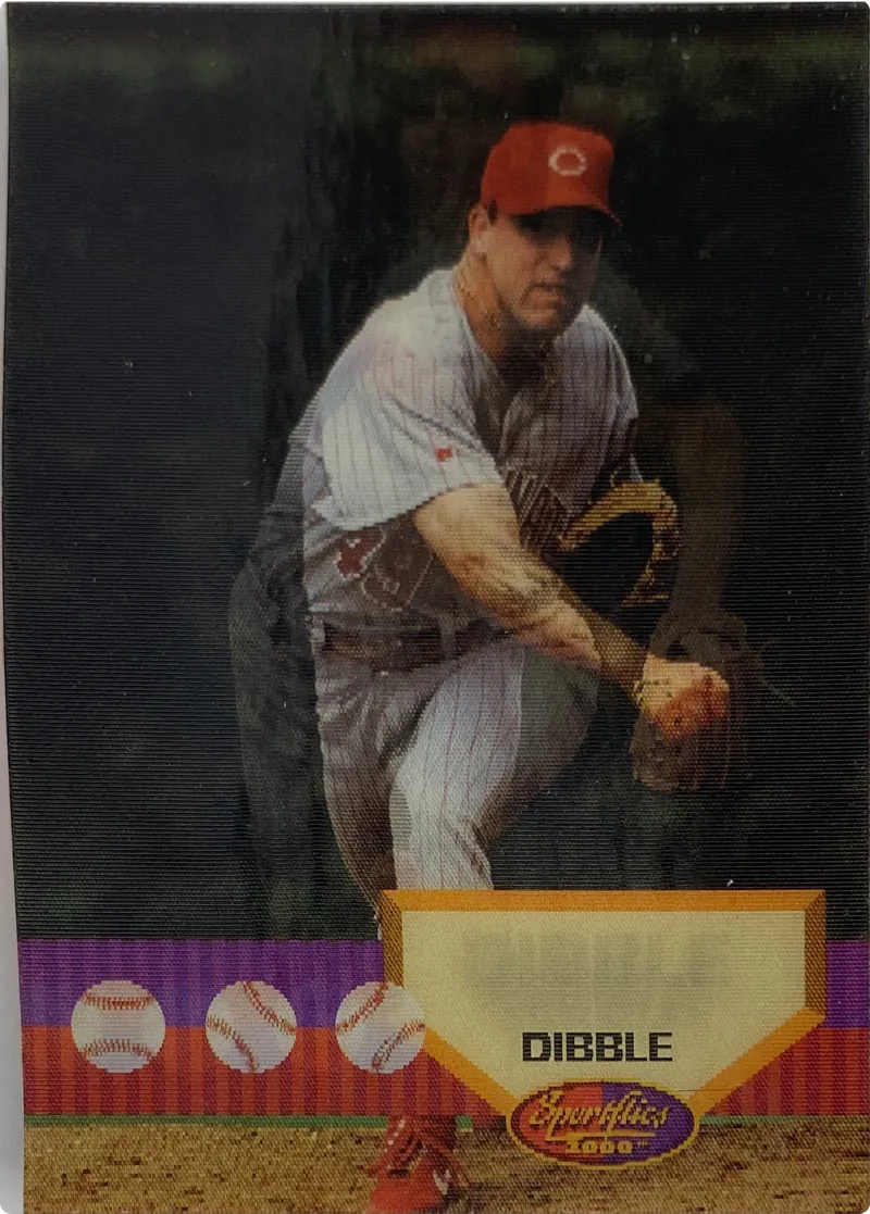 1994 Sportflics 2000 Rob Dibble #14 Cincinnati Reds front