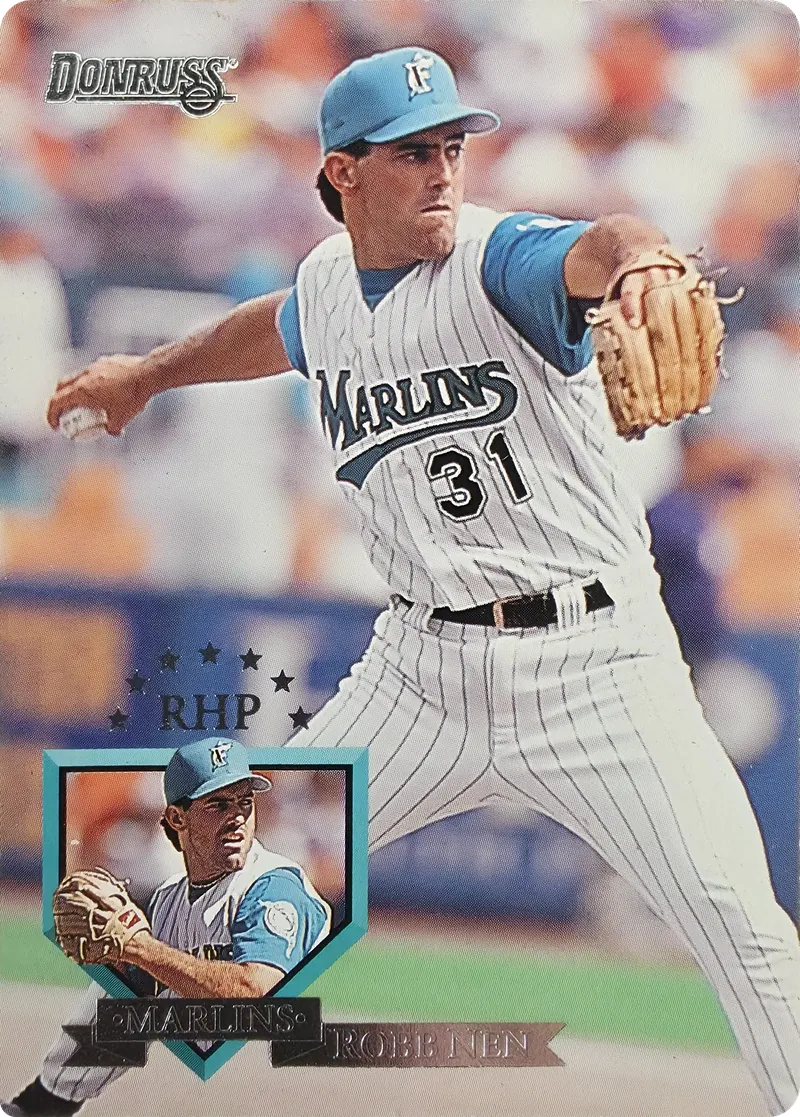 1995 Donruss Robb Nen #149 Florida Marlins, front