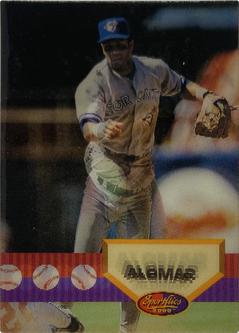 1994 Sportflics 2000 Roberto Alomar #31 Toronto Blue Jays Hall of Famer front
