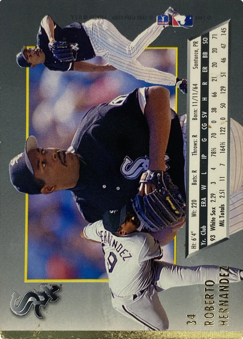 Roberto Hernandez #34, back