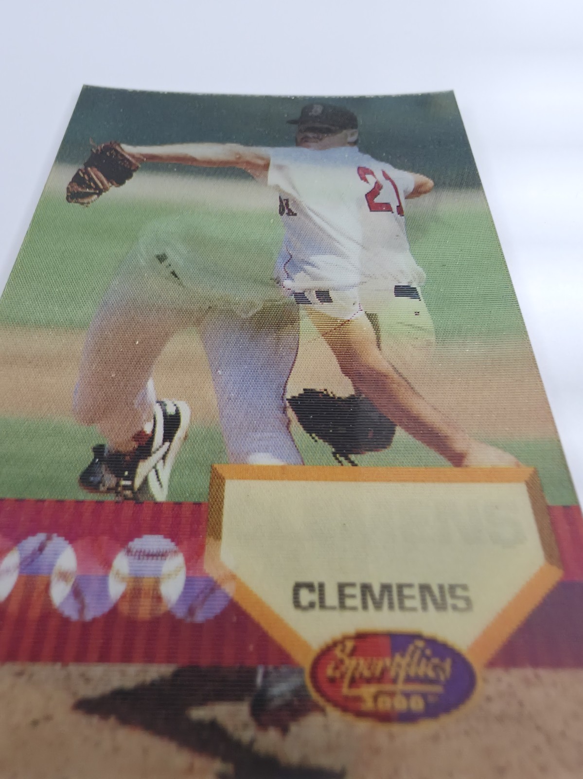 1994 Sportflics 2000 Roger Clemens #15 Boston Red Sox photo 3