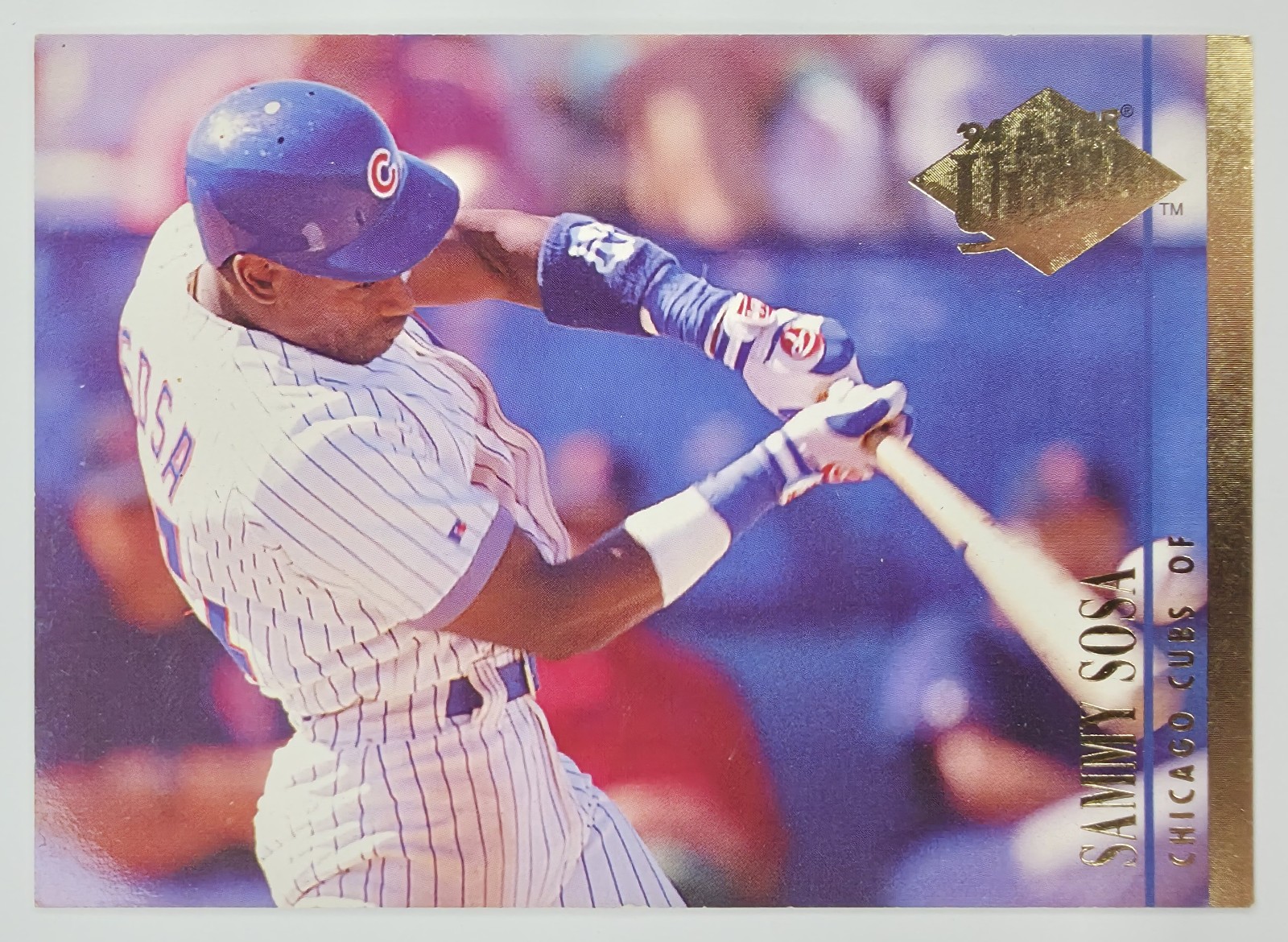 1994 Fleer Ultra Sammy Sosa #464 Chicago Cubs front