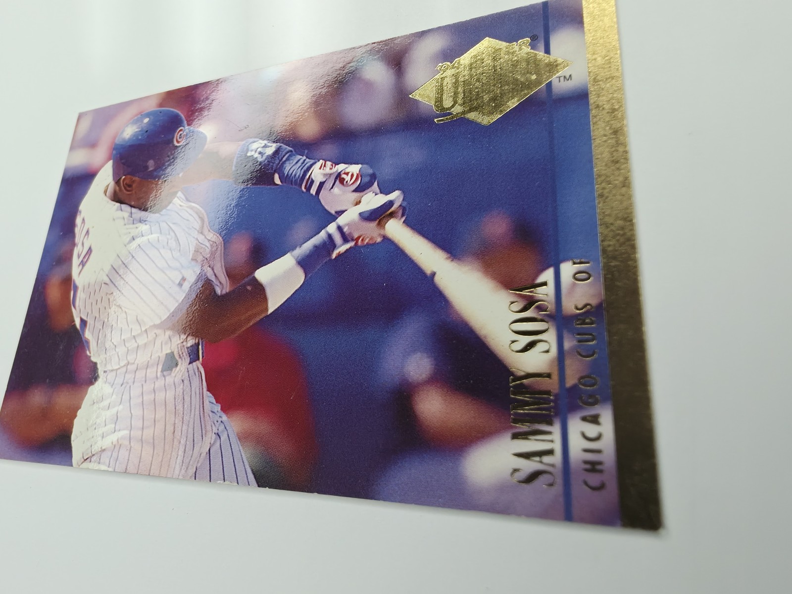 1994 Fleer Ultra Sammy Sosa #464 Chicago Cubs photo 3