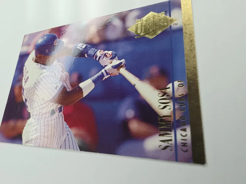 1994 Fleer Ultra Sammy Sosa #464 Chicago Cubs photo 3