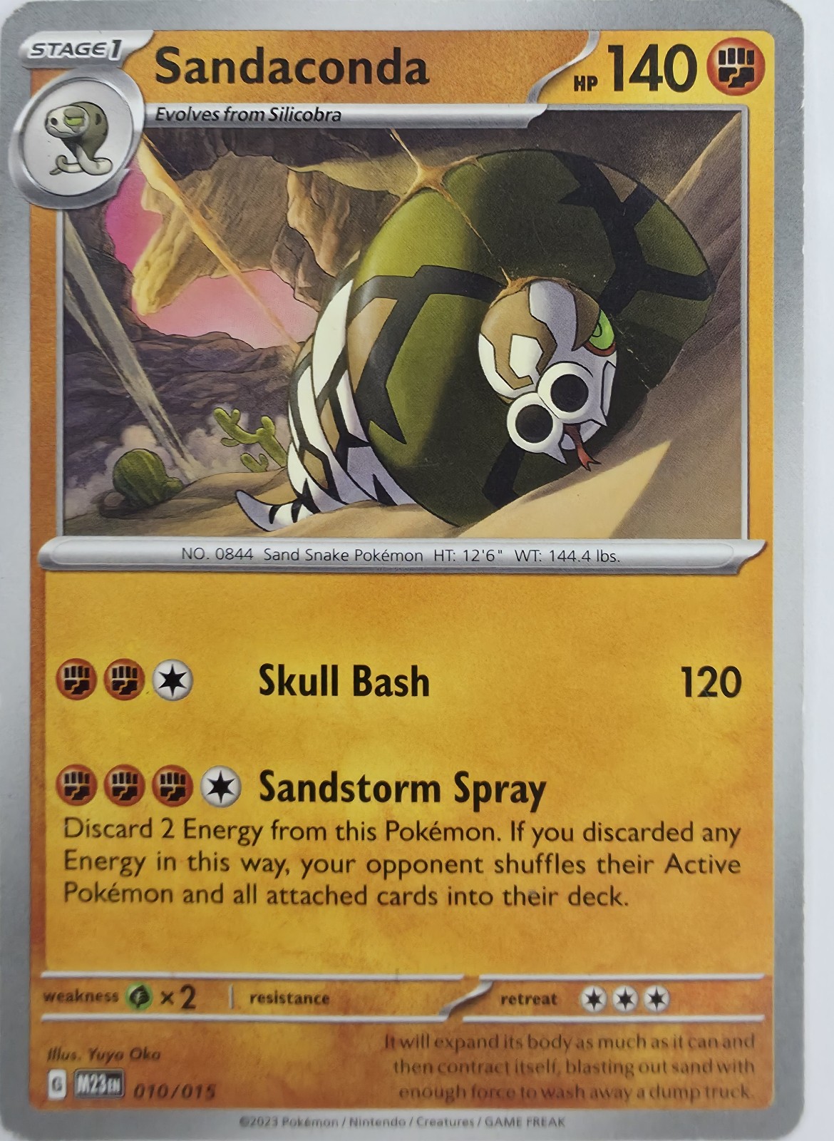 Sandaconda front