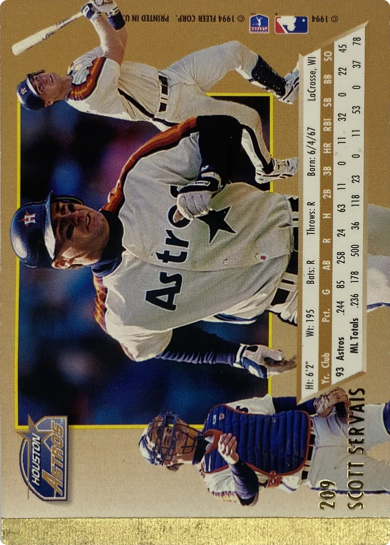 Scott Servais #209, back