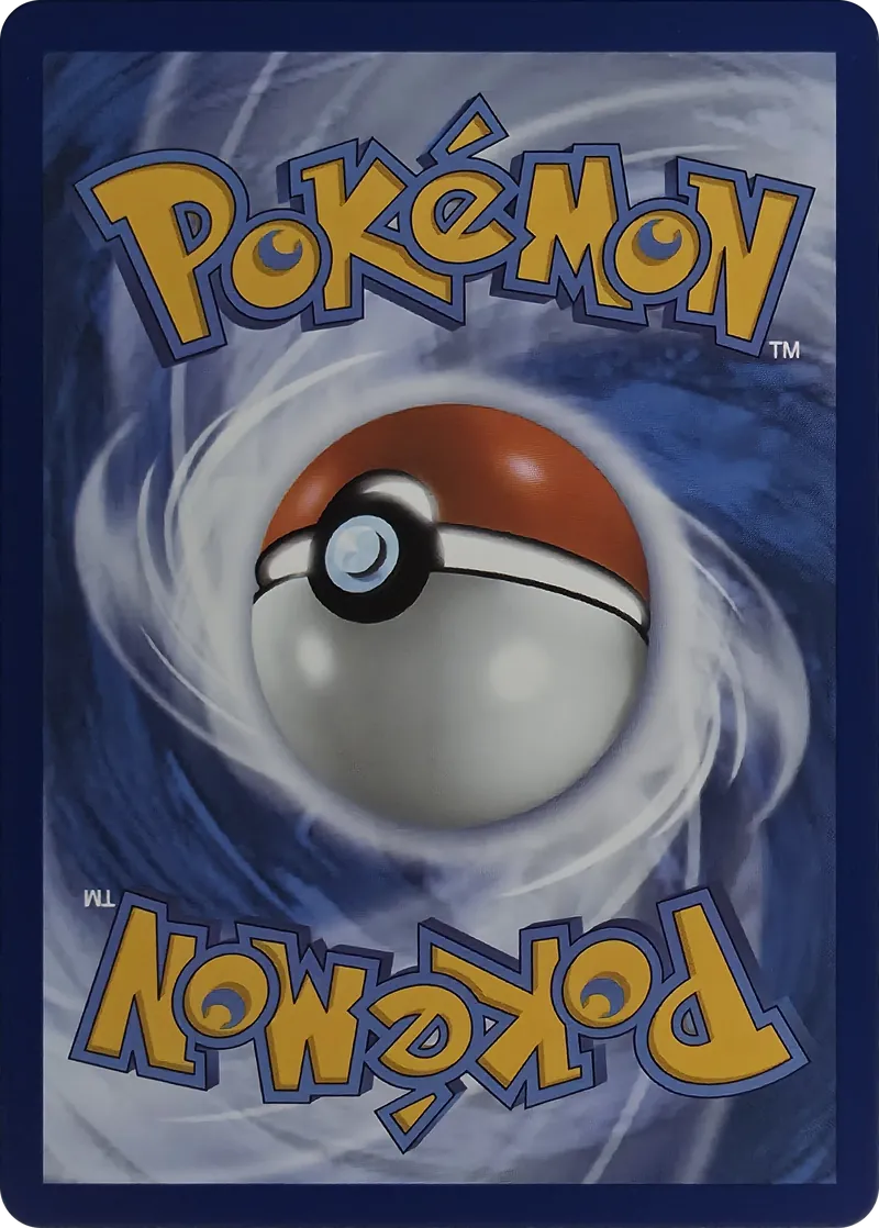 2026 Pokemon Pitch Black Slowbro #090/084 Illustration Rare Holo, back