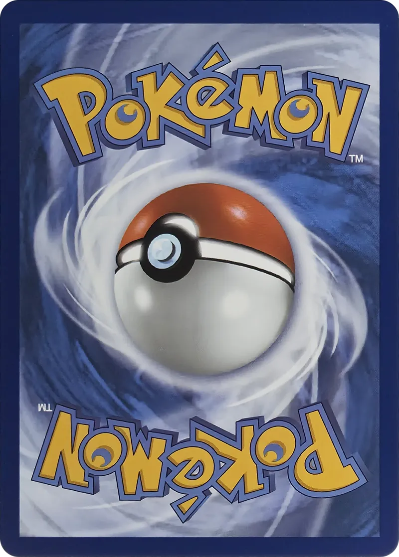 2026 Pokemon Pitch Black Slowbro #090/084 Illustration Rare Holo, back