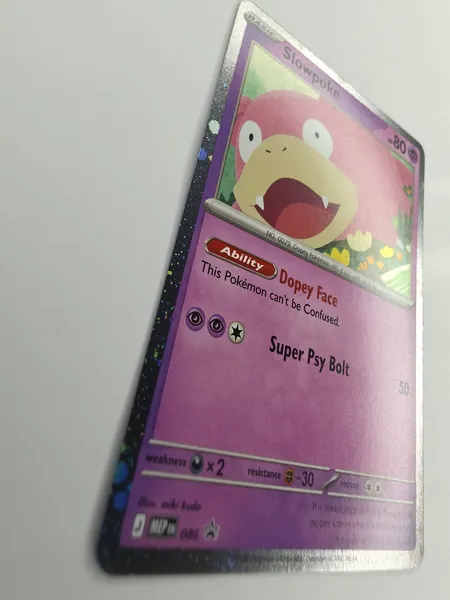 Slowpoke holo angle