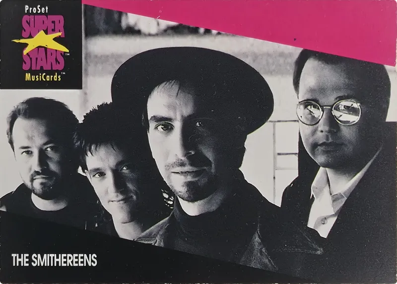 1991 Pro Set SuperStars MusiCards The Smithereens #237a Logo Upper Left front
