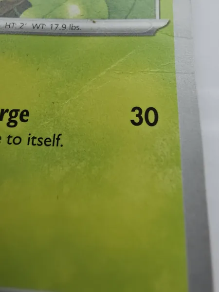2026 Pokemon Perfect Order Snivy #004/088 crease close-up
