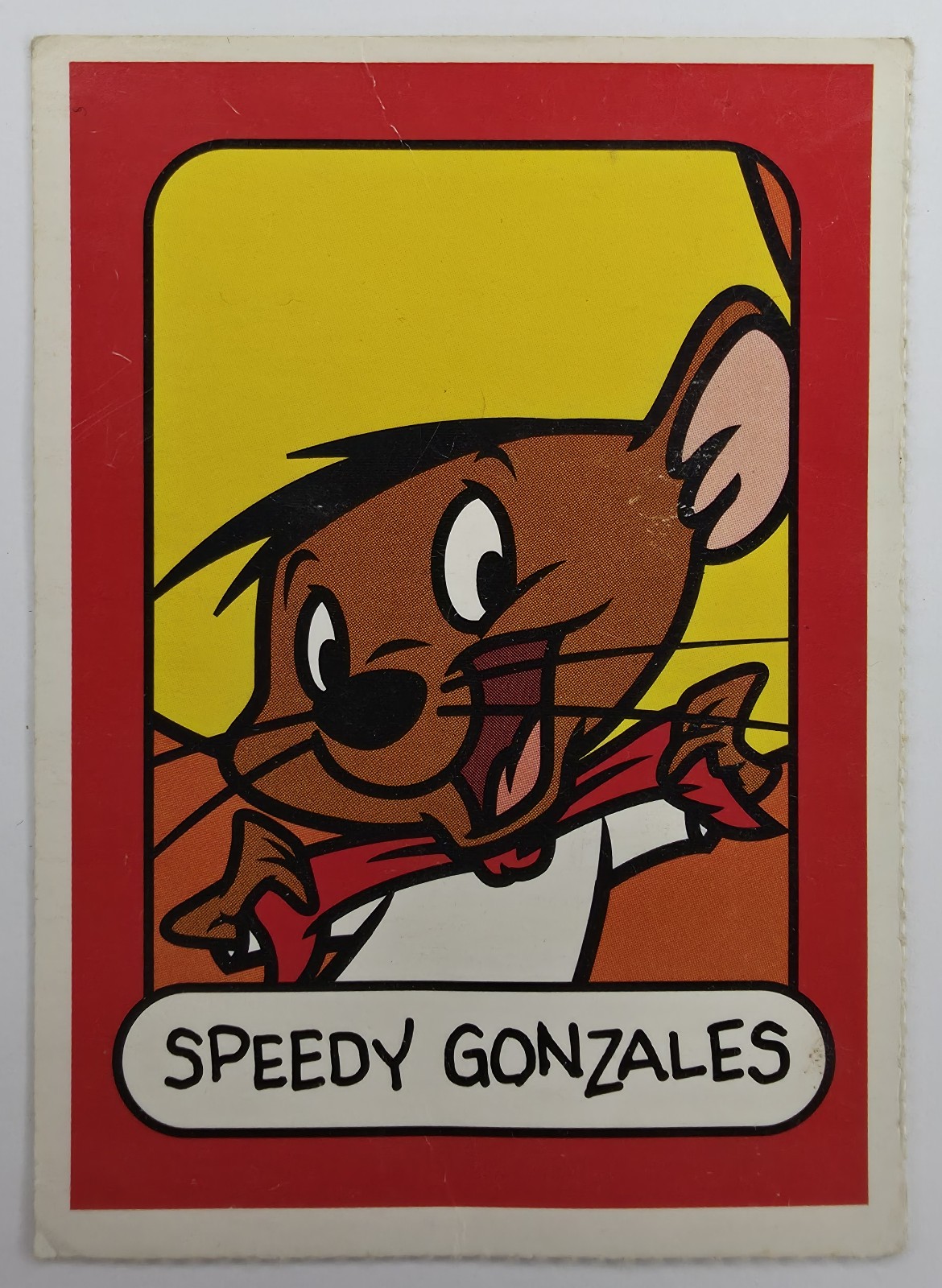 Speedy Gonzales 'Toon In To School card front