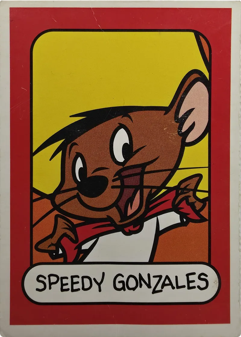 Speedy Gonzales 'Toon In To School card front