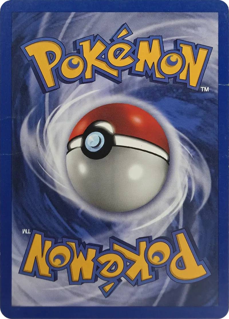 1999 Pokemon Base Set Squirtle #63/102 Unlimited Common, back