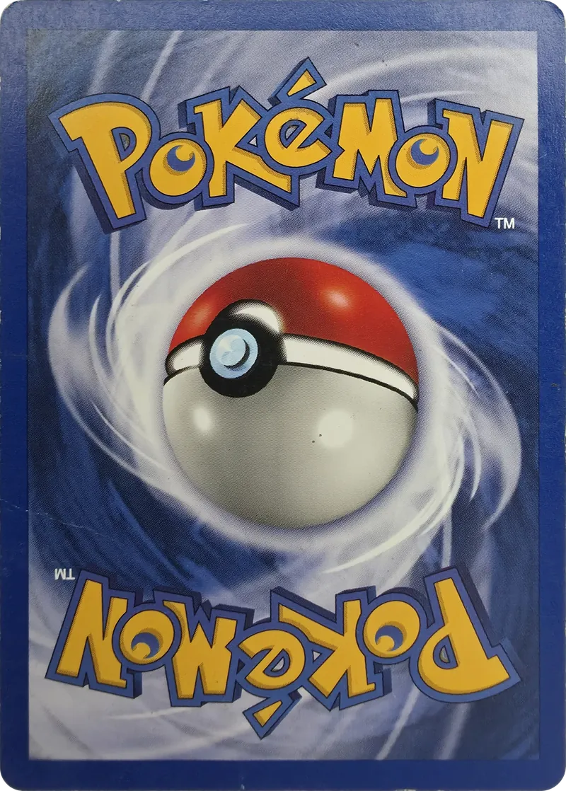 1999 Pokemon Base Set Starmie #64/102 Unlimited Common, back