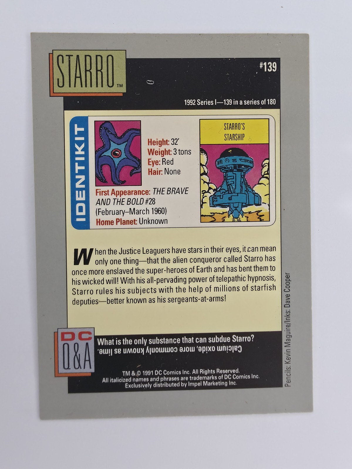 Starro back