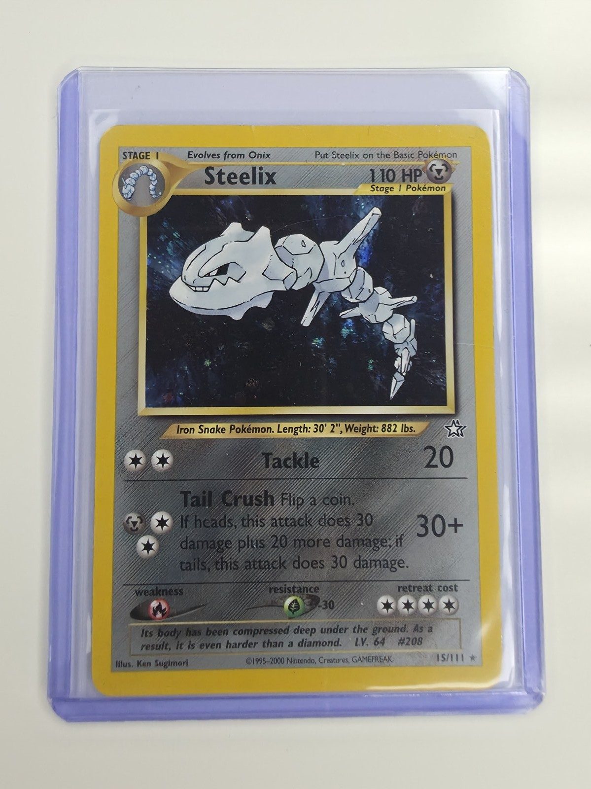 Steelix sleeved front