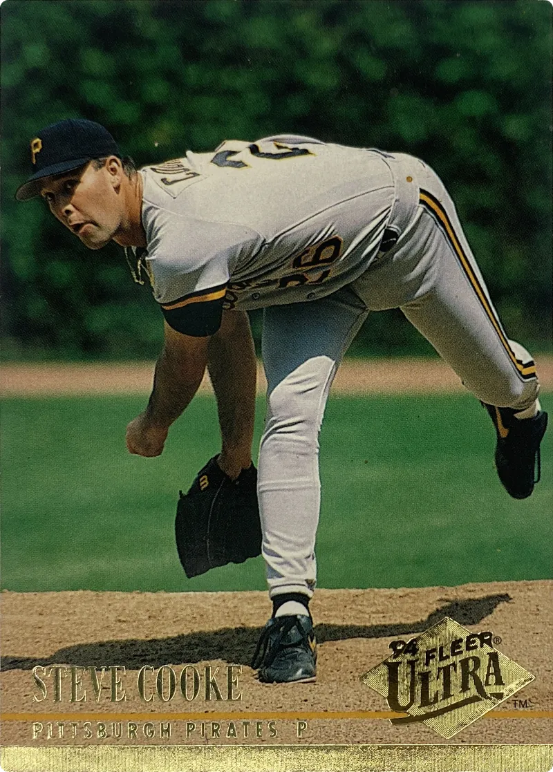 1994 Fleer Ultra Steve Cooke #255 Pittsburgh Pirates front