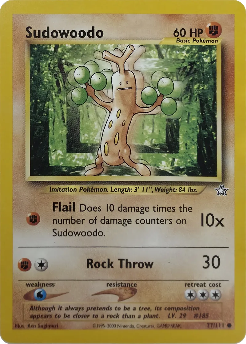 Sudowoodo front