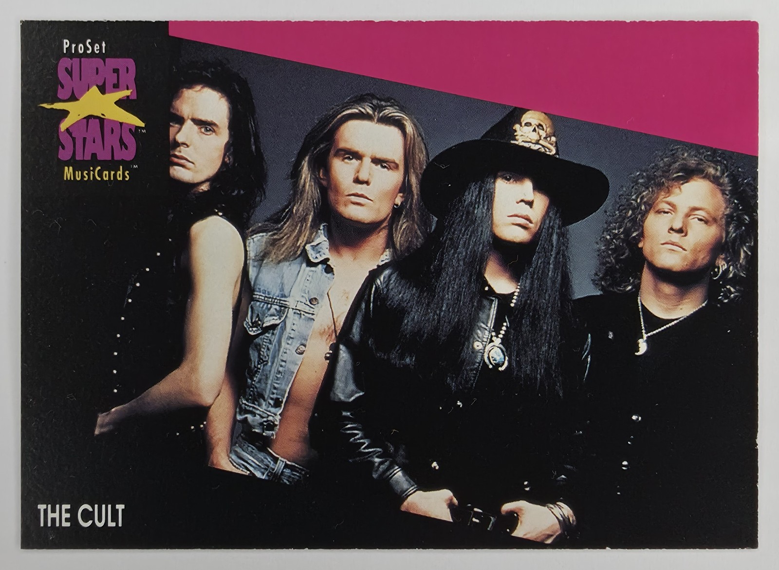 1991 Pro Set SuperStars MusiCards The Cult #159 front