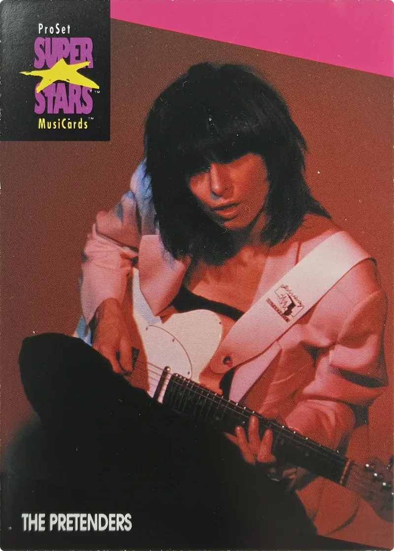 1991 Pro Set SuperStars MusiCards The Pretenders #220 front