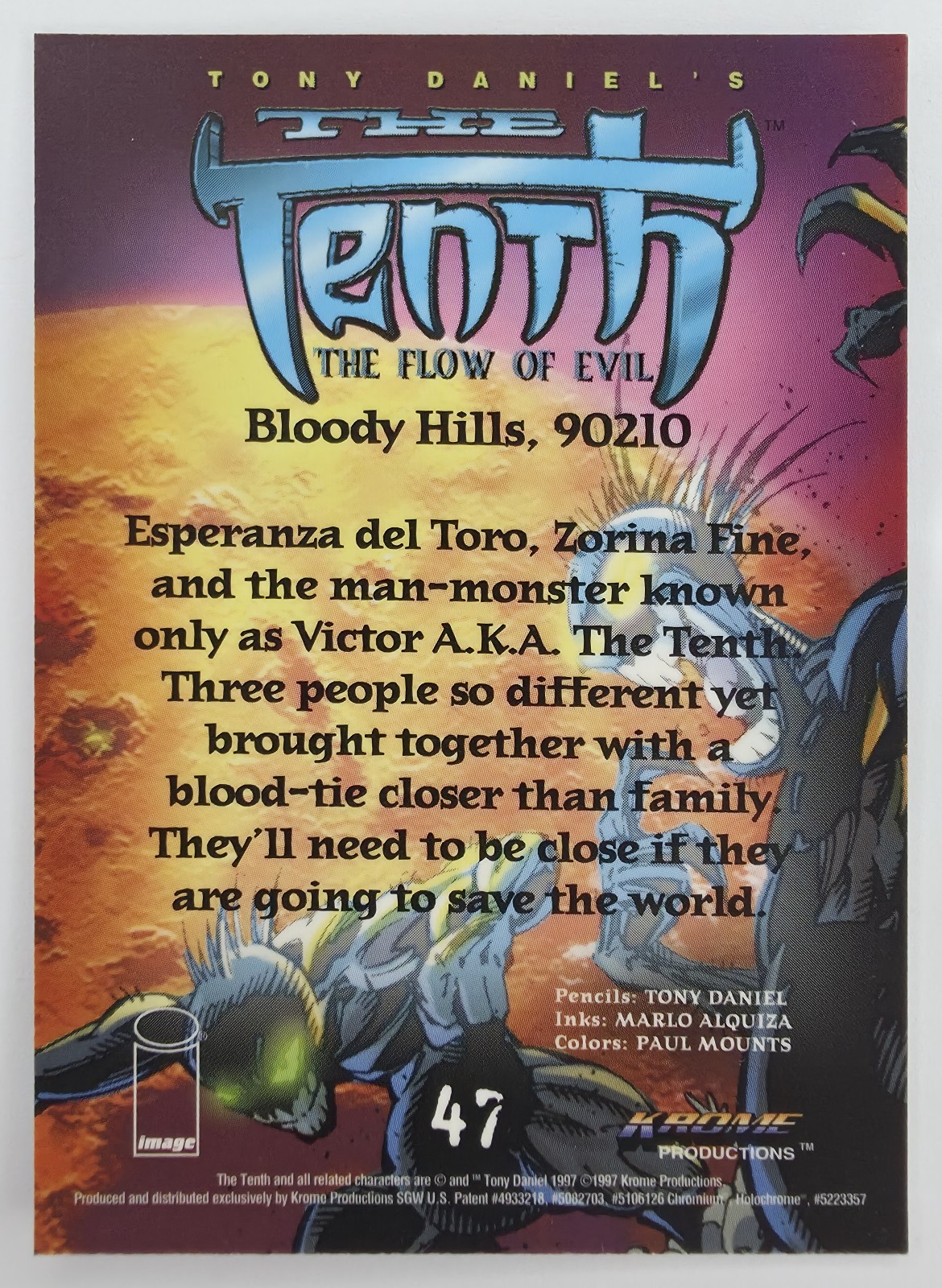 The Tenth "Bloody Hills, 90210" back