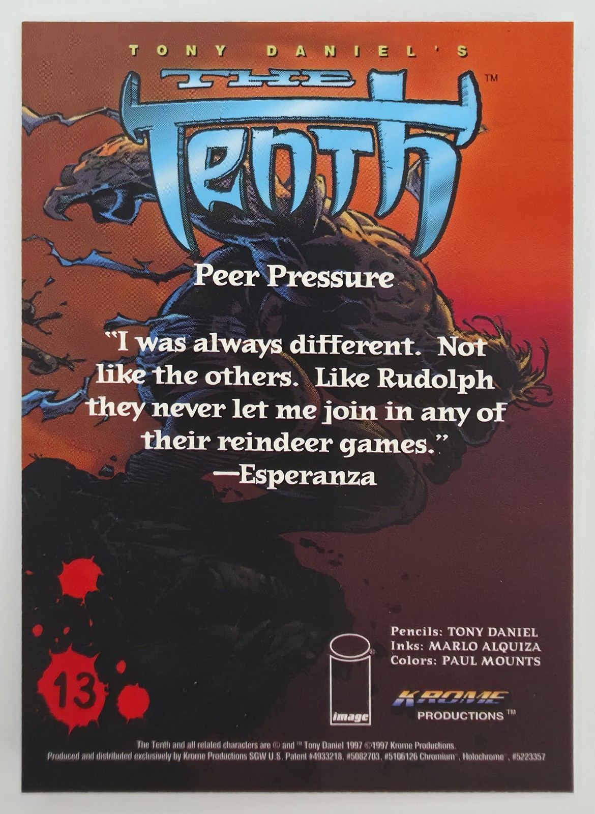 The Tenth "Peer Pressure" back