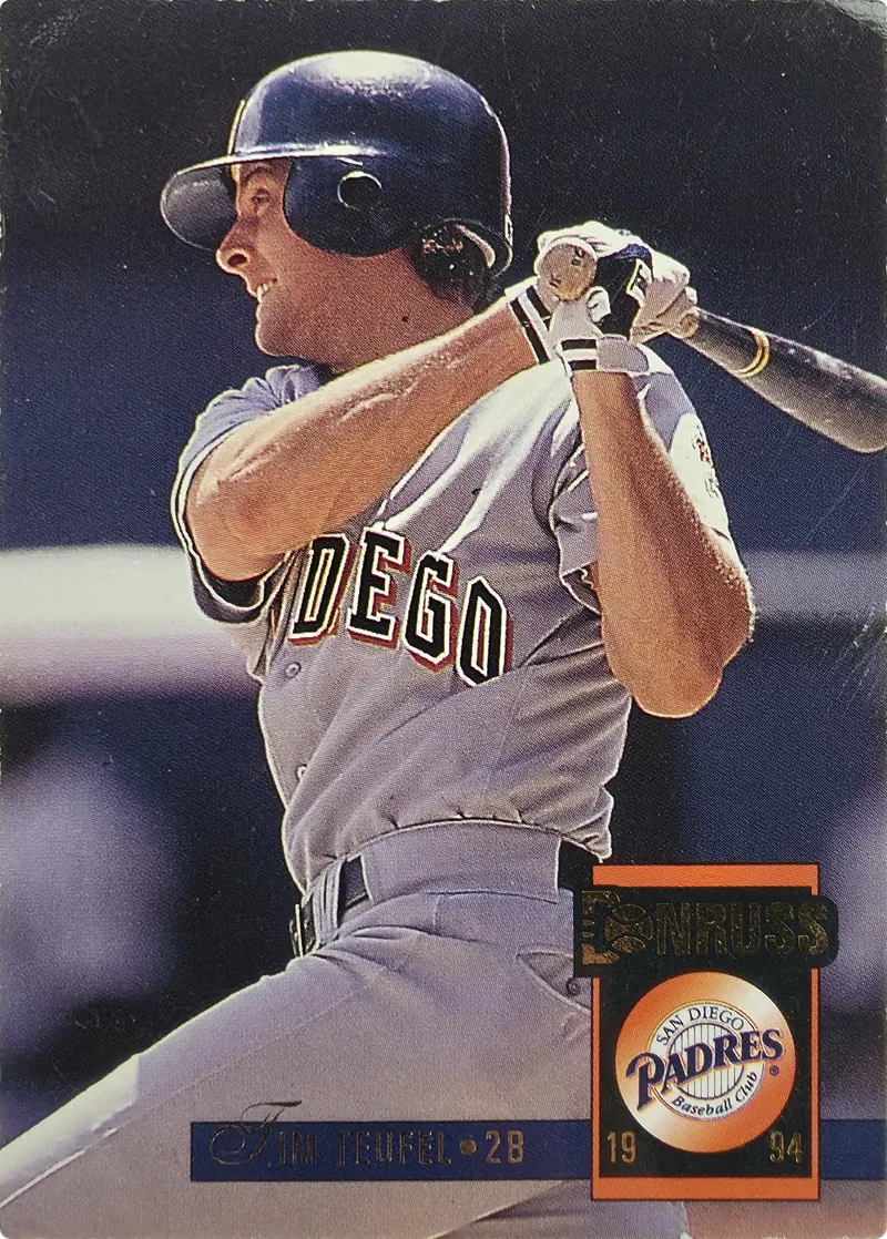 1994 Donruss Tim Teufel #272 San Diego Padres, front
