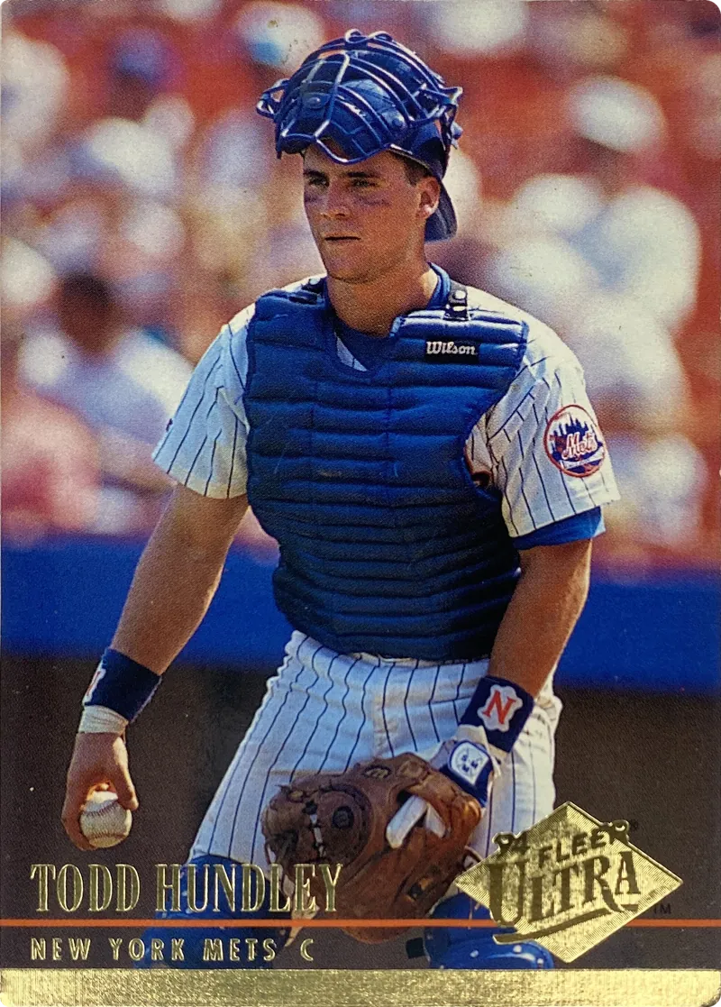 1994 Fleer Ultra Todd Hundley #237 New York Mets front