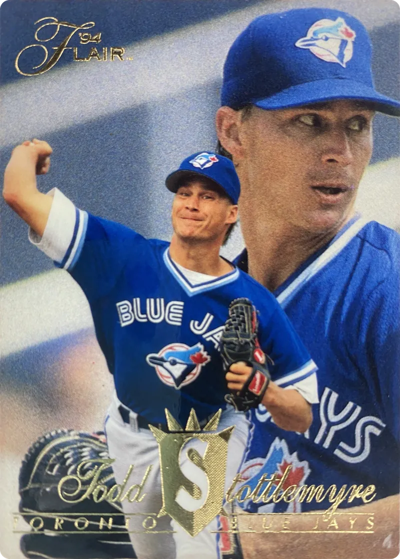 1994 Flair Todd Stottlemyre #122 Toronto Blue Jays front