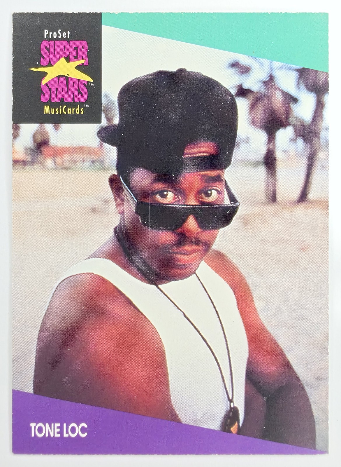 1991 Pro Set SuperStars MusiCards Tone Loc #138 front