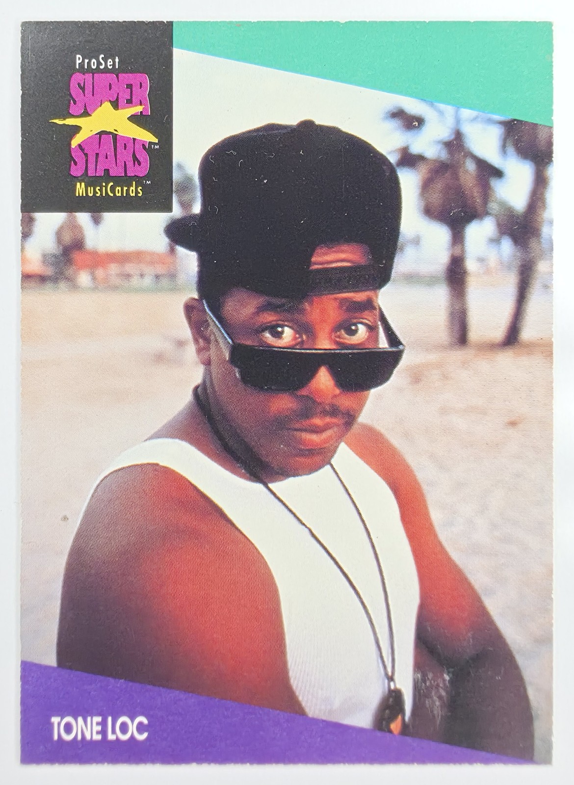 1991 Pro Set SuperStars MusiCards Tone Loc #138 front