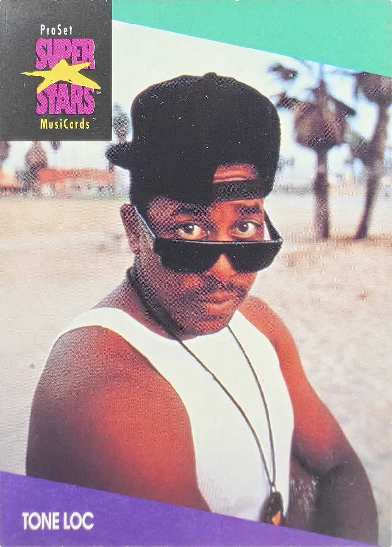 1991 Pro Set SuperStars MusiCards Tone Loc #138 front