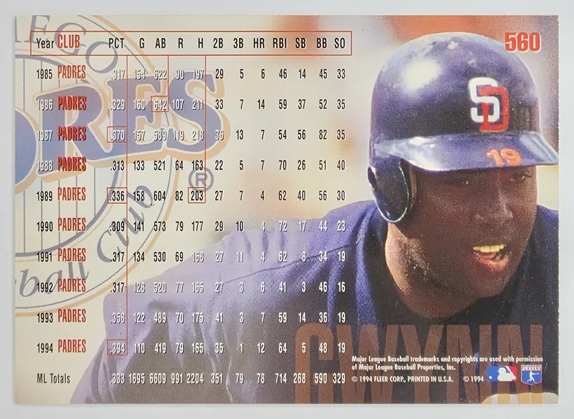 Tony Gwynn back