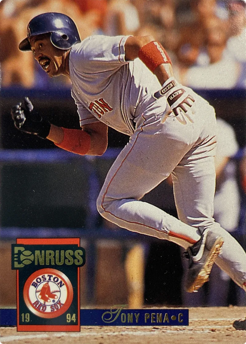 1994 Donruss Tony Pena #191 Boston Red Sox front