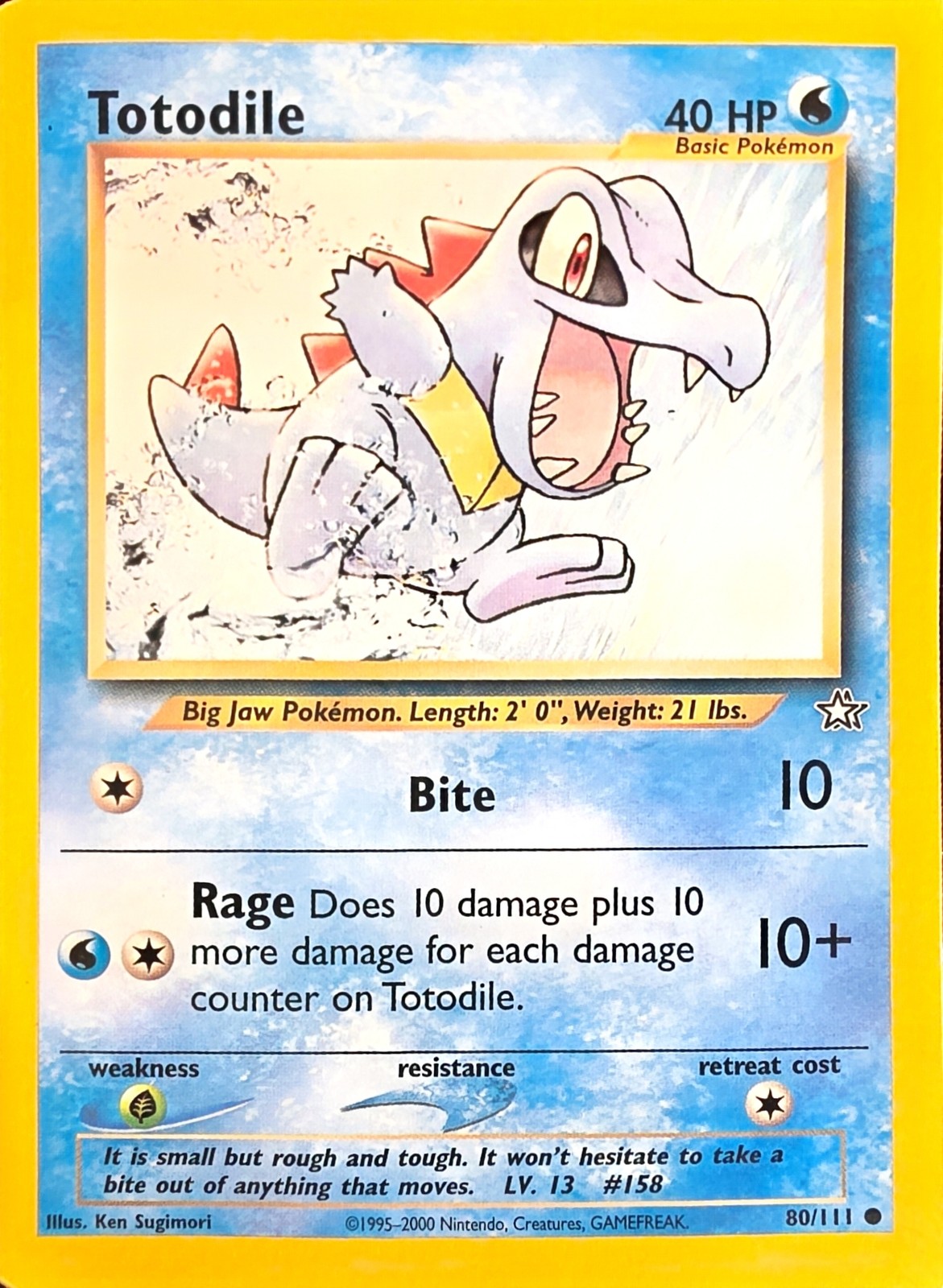 Totodile front