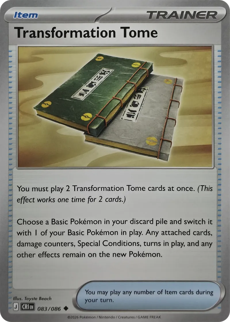 Transformation Tome front