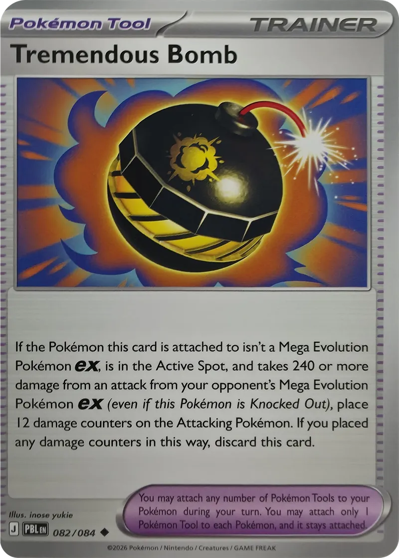 Tremendous Bomb front