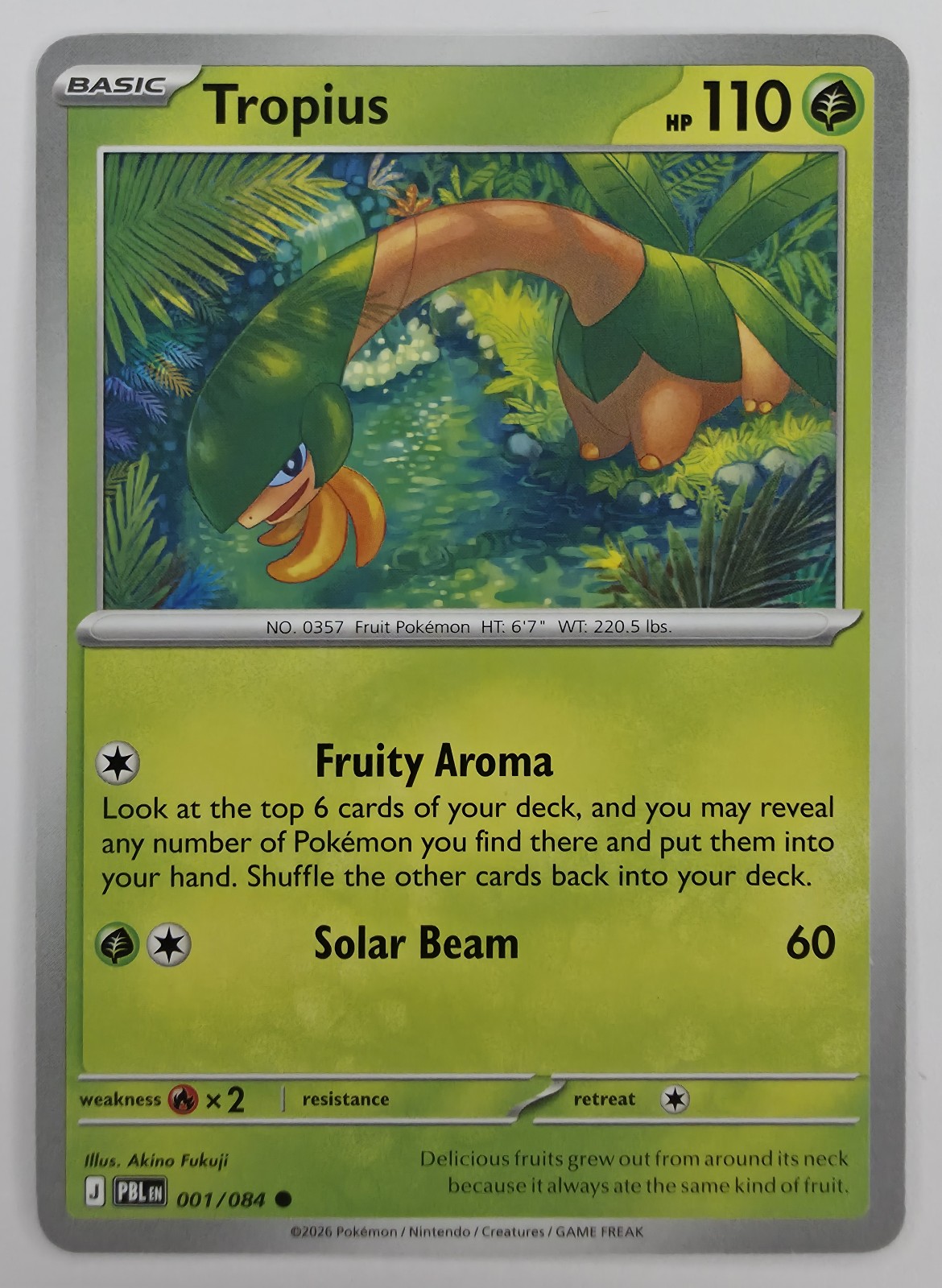 Tropius front