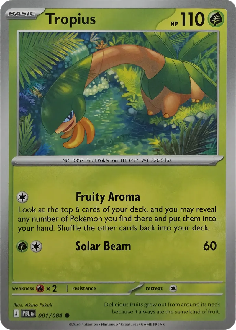 Tropius front