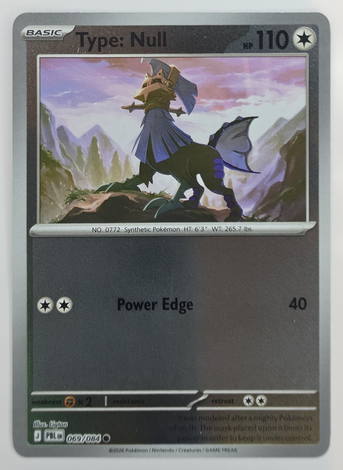 Type: Null front