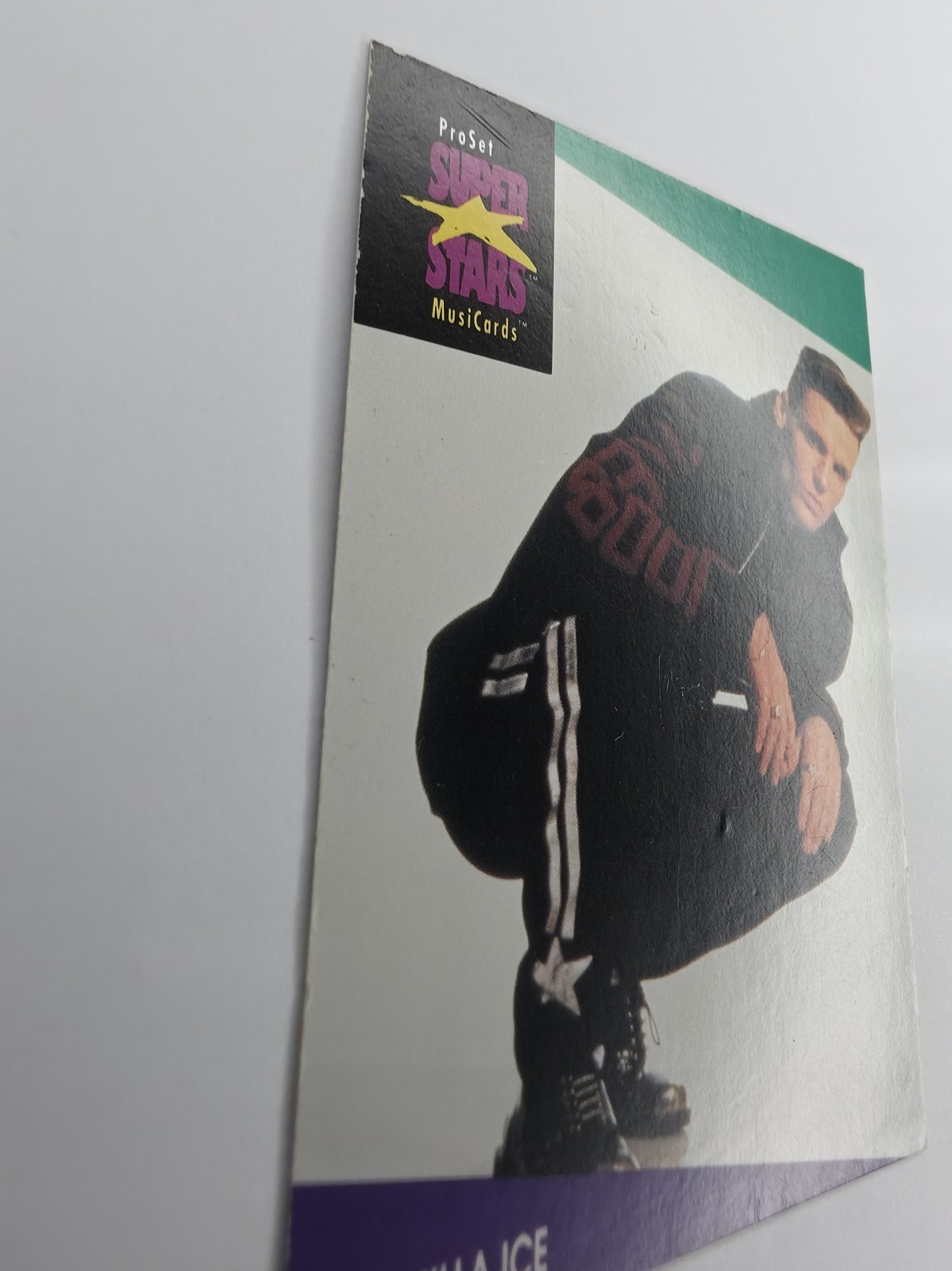 1991 Pro Set SuperStars MusiCards Vanilla Ice #141 photo 3