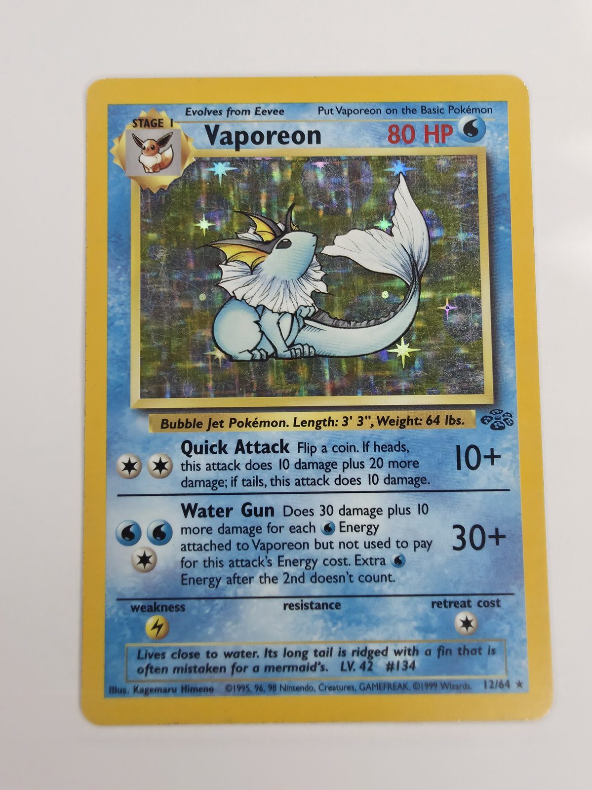 Vaporeon front