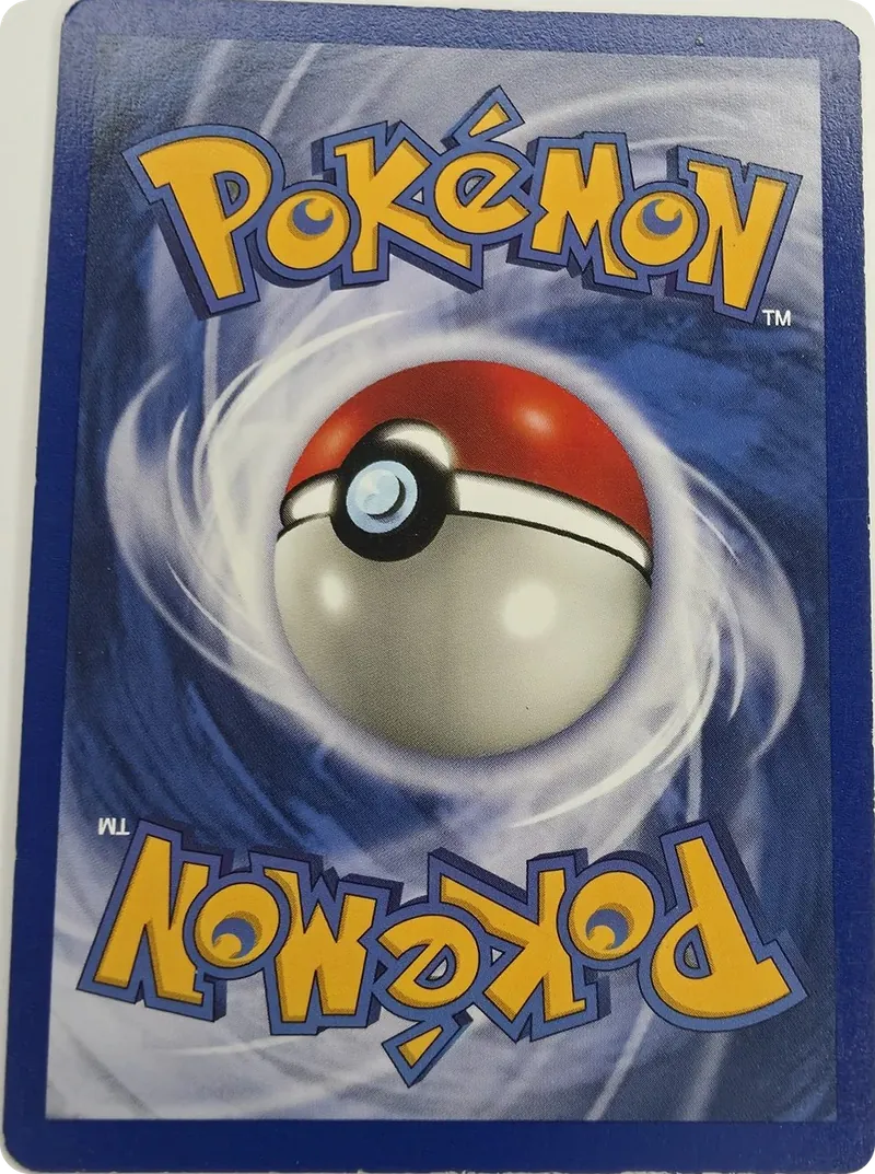 1999 Pokemon Jungle Vaporeon #12/64 Unlimited Holo Rare, back